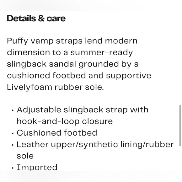 Sorel Viibe Slingback Sandal. Ladies 8. - Picture 6 of 15